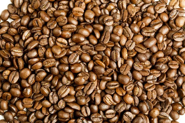 Bruine koffie, achtergrond textuur, close-up — Stockfoto