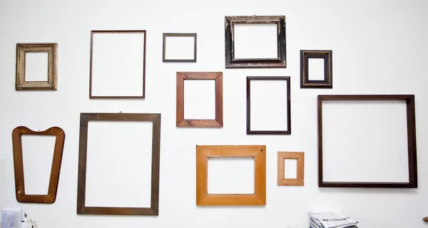 Vintage gold frame — Stock Photo, Image