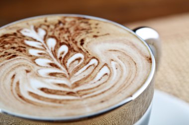 Sanat latte, cappuccino kahve Kupası