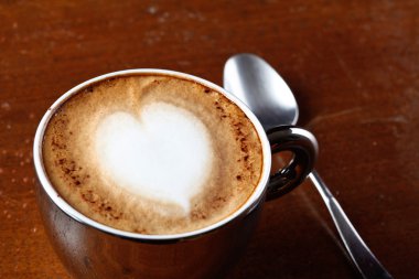 Sanat latte, cappuccino kahve Kupası