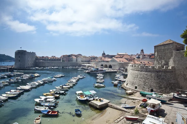 El casco antiguo de dubrovnik, croacia — Foto de Stock