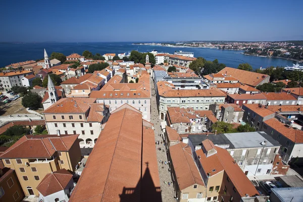 Zadar cidade velha em crotia — Fotografia de Stock