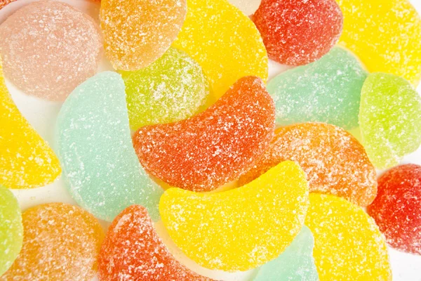 Mixed colorful sugar candy background — Stock Photo, Image