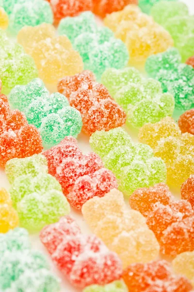 Sakızlı ayı şeker satırlar — Stok fotoğraf