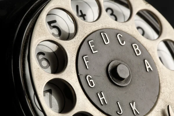 Dettaglio telefono vintage — Foto Stock