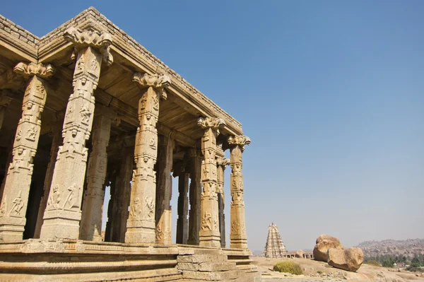 Templo en Hampi, estado de Karnataka, India —  Fotos de Stock