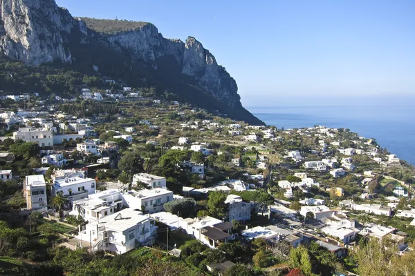 Vacker utsikt över ön capri, Italien — Stockfoto