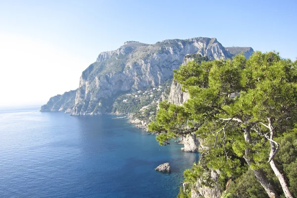 Het prachtige eiland Capri in Italië, Napels — Stockfoto