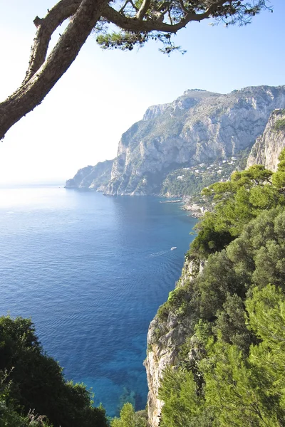 Den vackra ön Capri i Italien, Neapel — Stockfoto