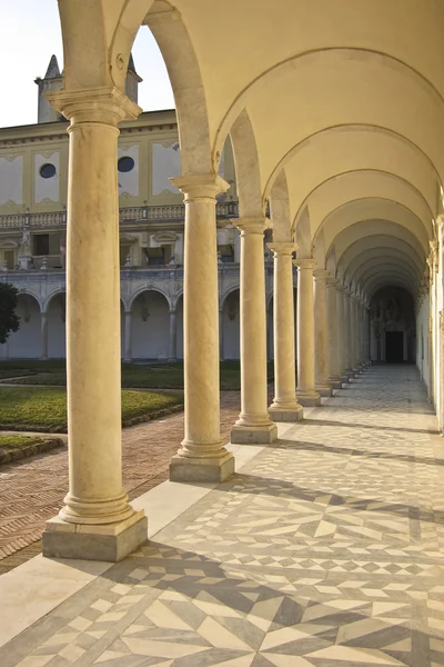 Certosa di san martino - klasztor w Neapolu, Włochy — Zdjęcie stockowe