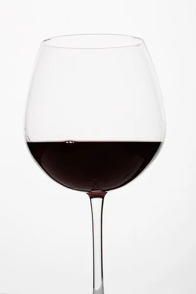 Glas Rotwein — Stockfoto