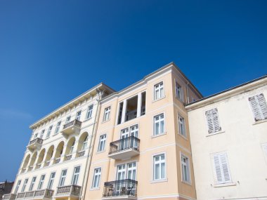 Hırvatistan'daki lüks huose dış cephe, klasik mimari