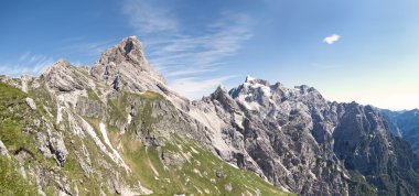 güzel doğal görünüm dolomites dağ, monte duranno, İtalya