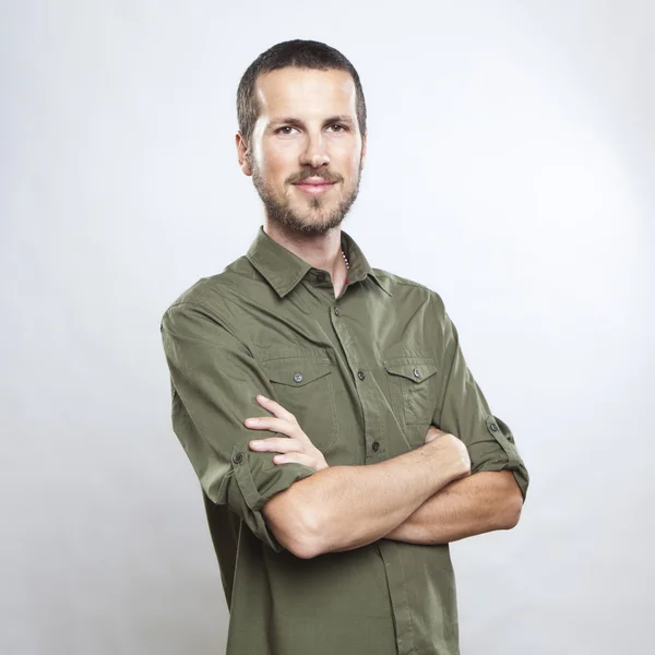 Handsome young man portrait — Stock Photo, Image