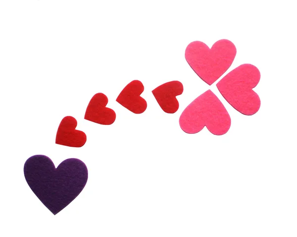 Hearts - application — Stock Photo, Image