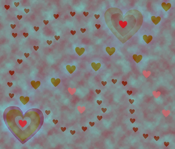 Background - hearts — Stock Photo, Image