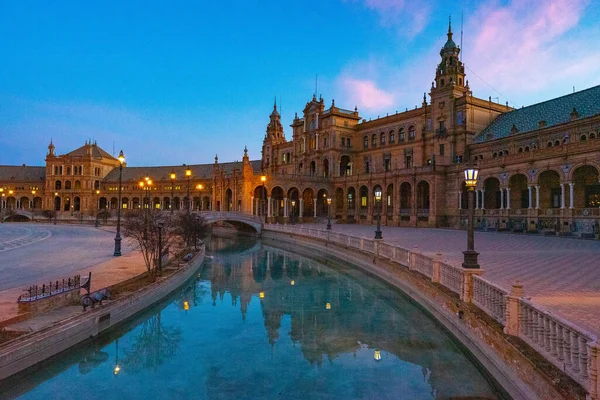 Plaza de Espana, Sevilla, İspanya