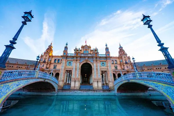 Plaza de Espana, Sevilla, İspanya