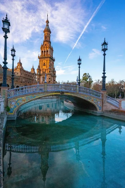 Plaza de Espana, Sevilla, İspanya