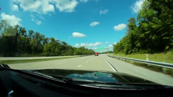 Condução Perto de Pittsburgh — Vídeo de Stock