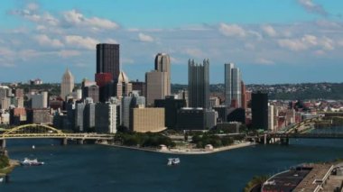 Pittsburgh manzarası Timelapse