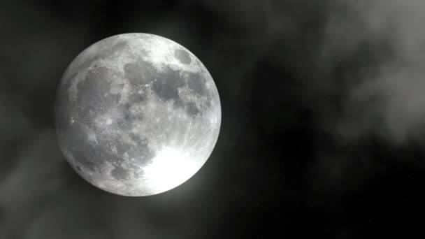 Luna piena nuova — Video Stock