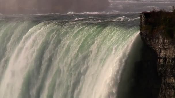 Niagara Falls in slow-motion — Stockvideo