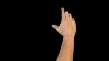 bir dizüstü bilgisayarın Multi-jest trackpad çeşitli kullanımlarını gösteren.