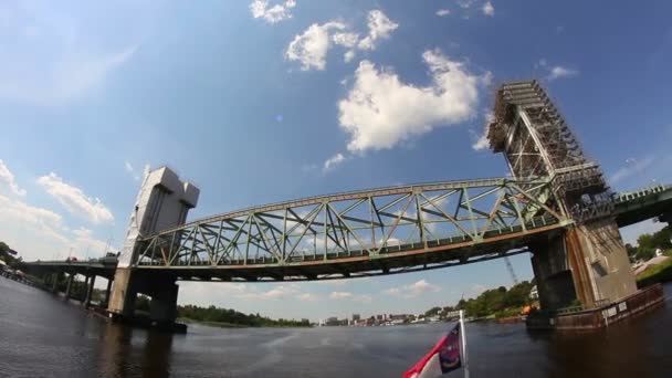 Мемориальный мост Кейп Фир — стоковое видео