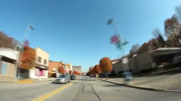 Aliquippa, Pennsylvania Time Lapse — Wideo stockowe