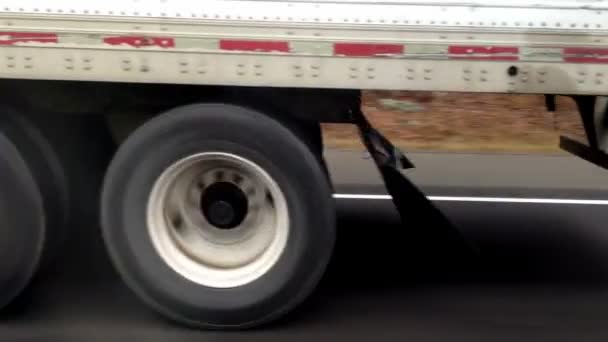 Półciężarówka — Wideo stockowe