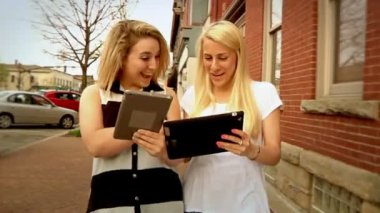 parkta iPads kullanma