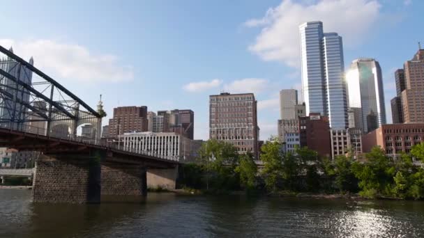 Pittsburgh City Skyline — Stock videók