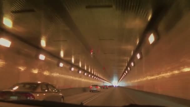 Fort Pitt Tunnel — Stockvideo