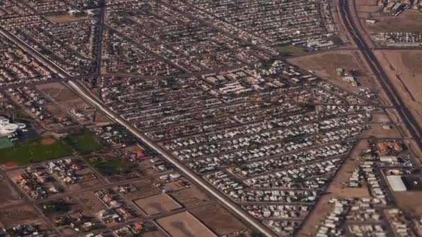 Aerial Las Vegas Area — Stock Video