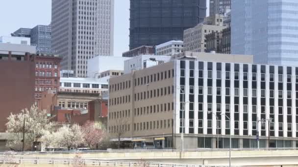 Edifici di Pittsburgh — Video Stock