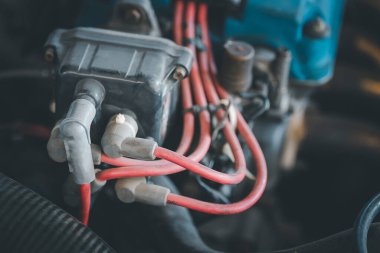 Auto mechanic Car Repair service working in garage