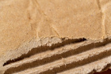 Klasik desenli kahverengi kağıt arka planının tam Çerçeve Çekimi