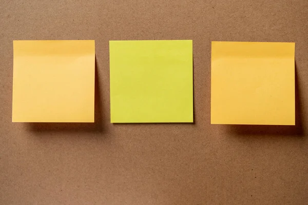 Sticky Notes Collection Post Coloré Papier Note Fond Isolé — Photo