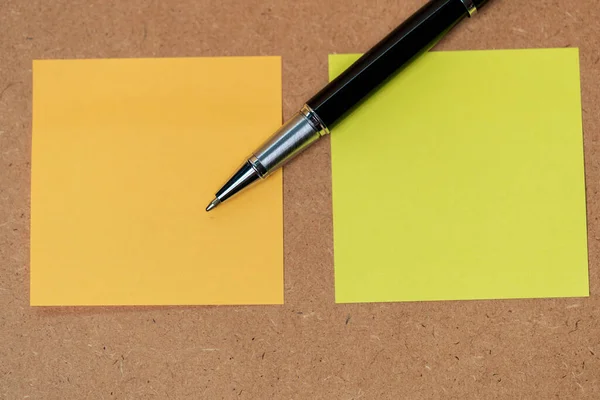 Sticky Notes Collection Colorful Post Paper Note Isolated Background — стоковое фото