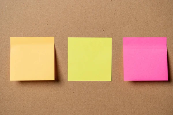 Sticky Notes Collectie Van Kleurrijke Post Het Papier Nota Geïsoleerde — Stockfoto