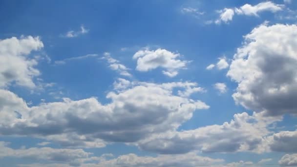 Céu azul timelapse — Vídeo de Stock