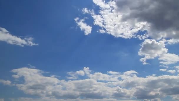 Cielos azules timelapse — Vídeo de stock