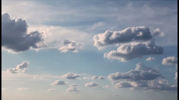 Timelapse de nubes de trueno — Vídeo de stock