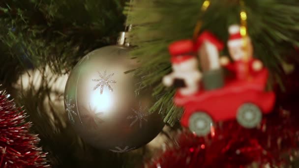 Kerstdecoratie — Stockvideo