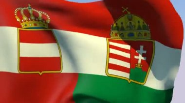 1869-1918 Avusturya-Macaristan bayrağı