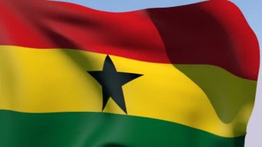 Gana Cumhuriyeti bayrağı
