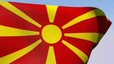 Makedonya Cumhuriyeti Bayrağı