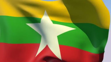 myanmar bayrağı