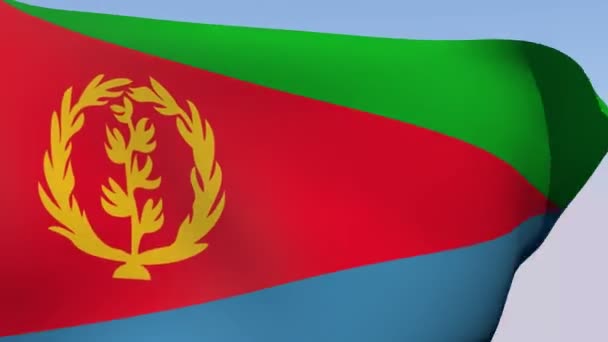 Drapeau de l'éritréa 